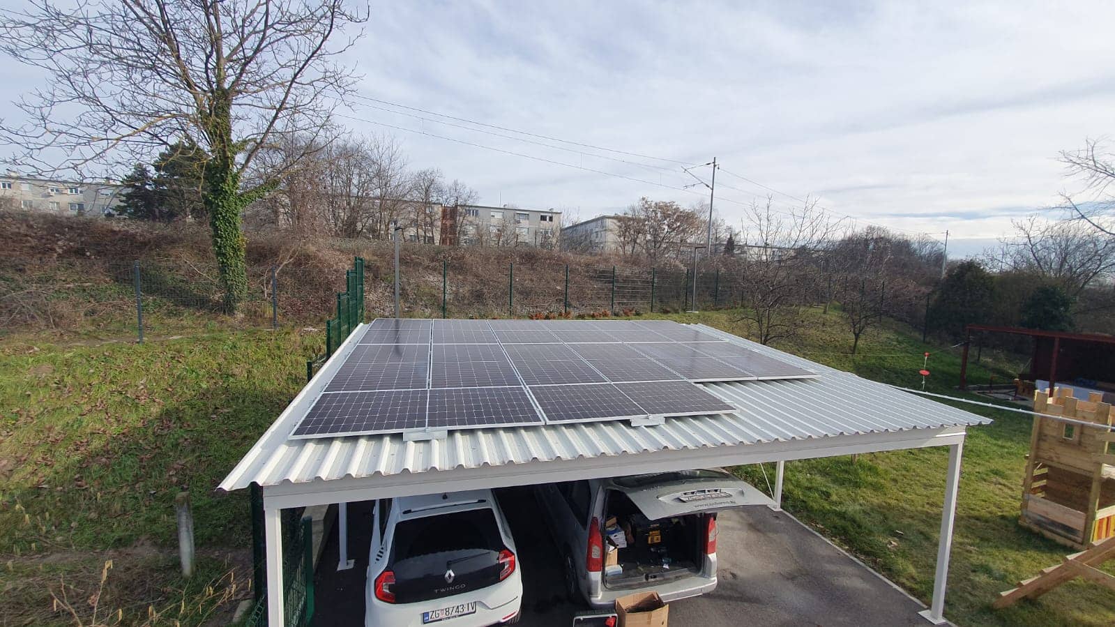 Solarna hibridna elektrana 5kW, Zagreb